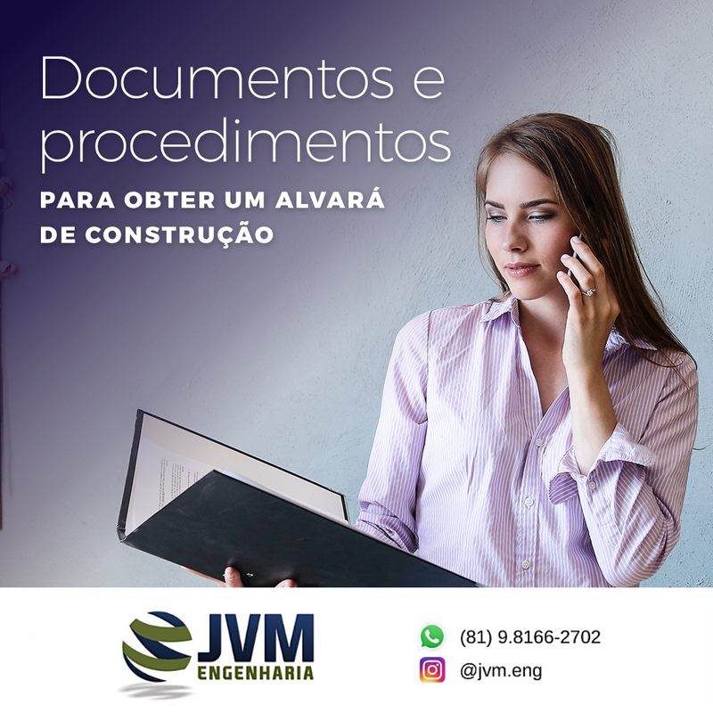 Documentos e procedimentos para obter um alvará de construção.